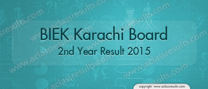 Karachi Board second Year Result 2022
