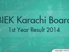 1st Year Result Karachi 2018