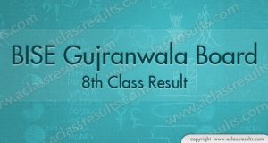 Gujranwala Board 8th Class Result 2018