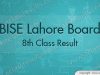Lahore Board 8th Class Result 2018