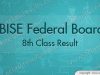 Federal Board 8th Class Result 2018