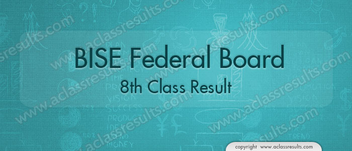 8th Class Result 2022 Federal Board