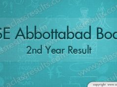 2nd Year Results abbottabad Board 2018