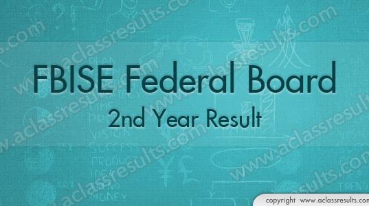 2nd year result federal board