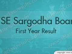 Sargodha board First Year Result 2018