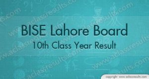 Lahore Board 10th class result 2018