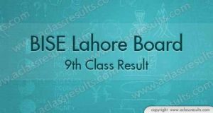 Lahore Board 9th Class Result 2018