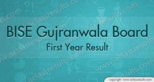 Gujranwala Board First Year Result 2018