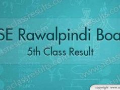 Rawalpindi board 5th Class Result 2018