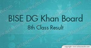 DG Khan 8th Class Result 2018