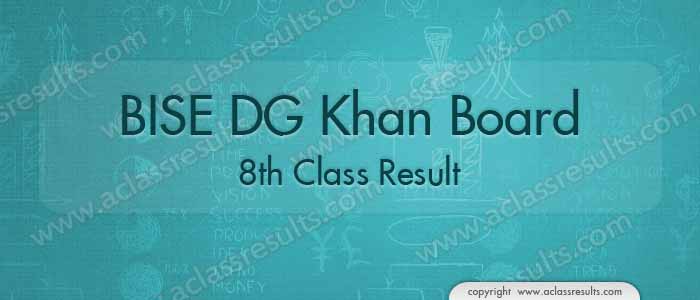 DG Khan 8th Class Result 2022