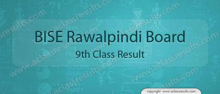 BISE Rawalpindi board 9th class result 2022