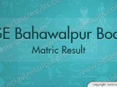 Bahawalpur Matric Result 2018