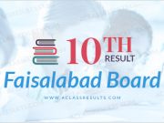 Faisalabad Board 10th Result